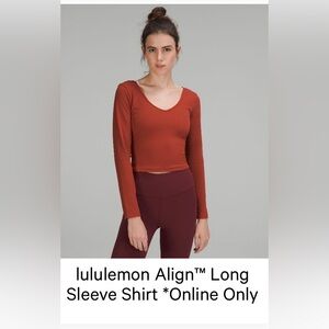 lululemon align long sleeve